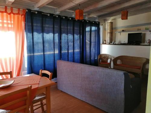 Zona de estar de B&B Donna Sabella