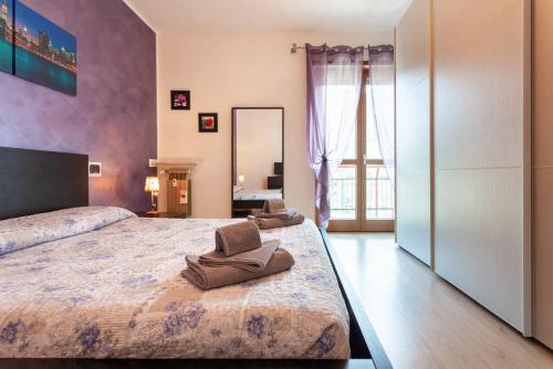 En eller flere senge i et værelse på La Becca di Nona CIR VDA AOSTA 0003