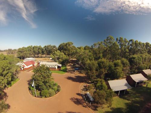 A bird's-eye view of Discovery Parks Margaret River