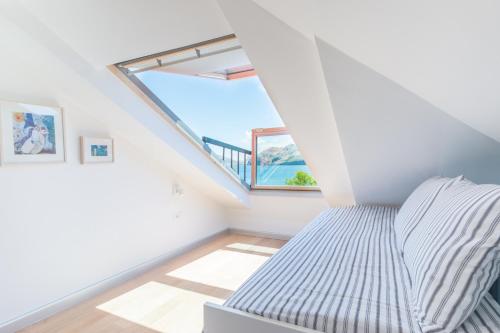 Posteľ alebo postele v izbe v ubytovaní Seaview Apartments Baska