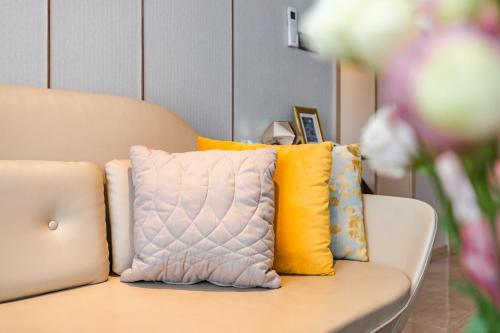 Posezení v ubytování Tianfu IN Service Apartement