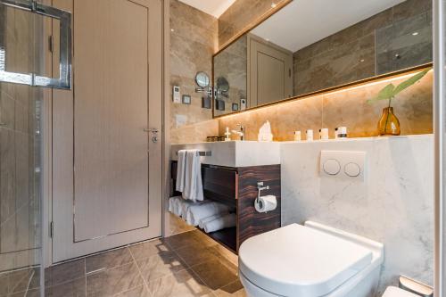 Koupelna v ubytování Tianfu IN Service Apartement