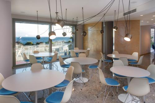 Posezení v ubytování Buzë Boutique Hotel
