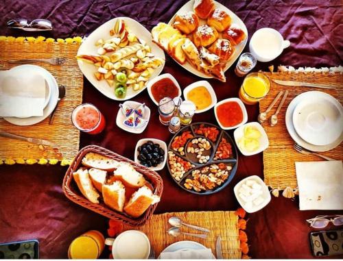 Mad i luksusteltet eller i nærheden