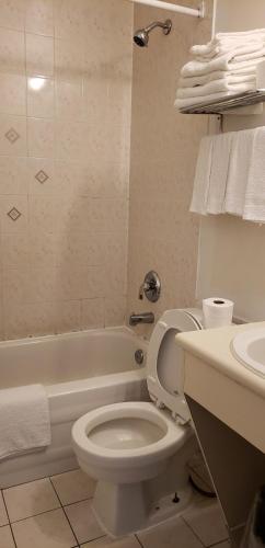 Un baño de Niagara Inn
