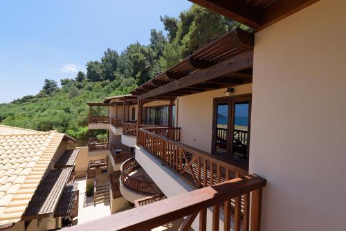 En balkong eller terrasse på Althea Apartments