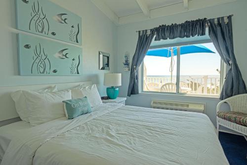 Postel nebo postele na pokoji v ubytování Sea Crest