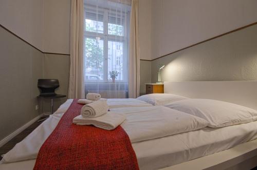 Katil atau katil-katil dalam bilik di Wohnung mit 2 Bädern (PB3)