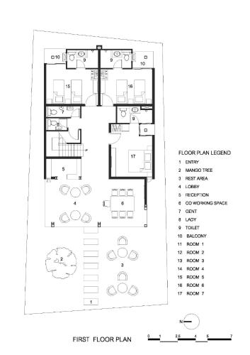 Κάτοψη του The Eight Ratvithi House