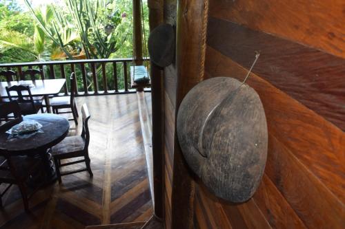 Balkoni atau teres di Secret Villa