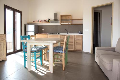 Η κουζίνα ή μικρή κουζίνα στο Residenze Branca II SeaView