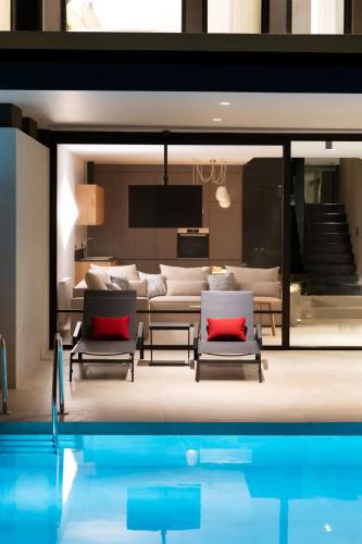 Kolam renang di atau dekat dengan Amantes Villas and Suites