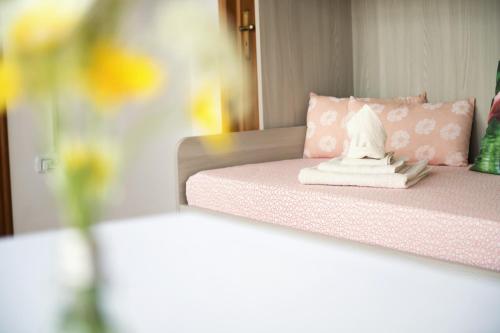 Katil atau katil-katil dalam bilik di Forte apartments "Enjoy Salento"