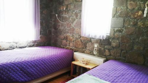 Postel nebo postele na pokoji v ubytování Holiday Home in Sfendouri, Aegina