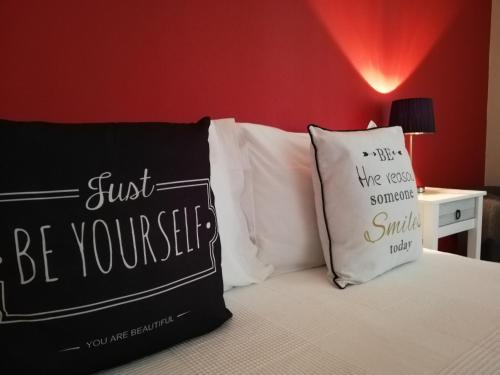 Letto o letti in una camera di Blue Moon Guesthouse