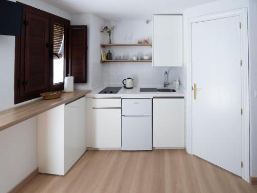 Kuchyň nebo kuchyňský kout v ubytování Casita María