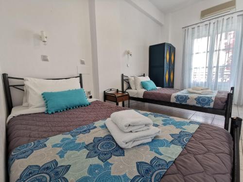 Cama o camas de una habitación en Sea of Aegeon