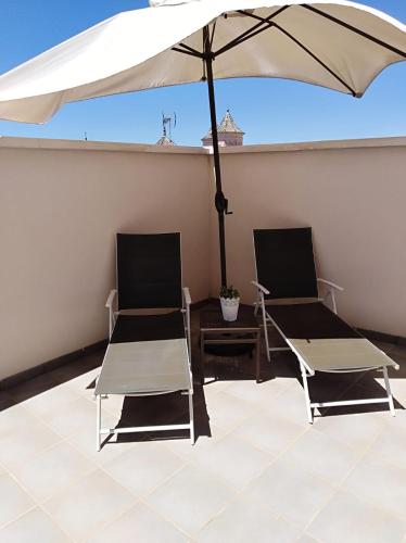 Centro Malaga Atico Valdeazores gran terraza privada