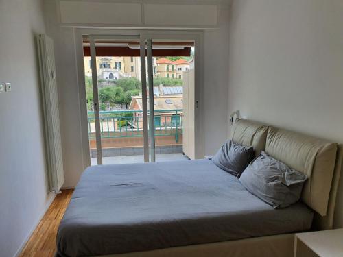 Ένα ή περισσότερα κρεβάτια σε δωμάτιο στο BiancAdele sul mare
