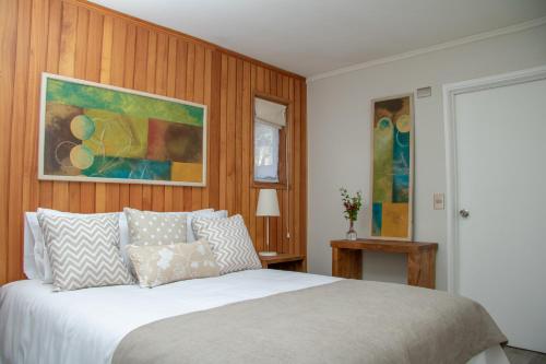 Ένα ή περισσότερα κρεβάτια σε δωμάτιο στο Hotel Casa Marron