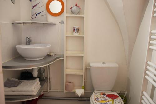 Ένα μπάνιο στο Le Biou