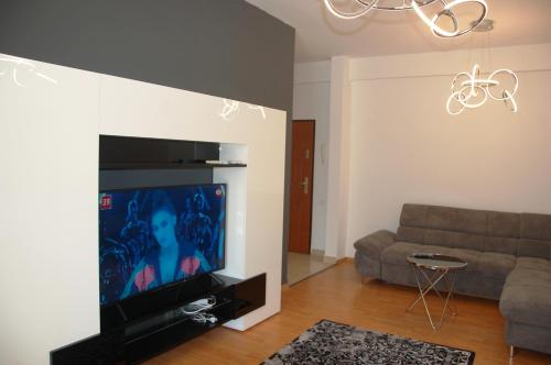 טלויזיה ו/או מרכז בידור ב-Apartament Mamaia