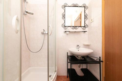 Koupelna v ubytování Studio Apartment