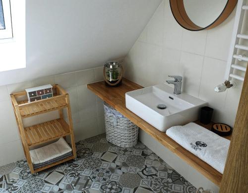 Ванная комната в Osada Słoneczny Zdrój