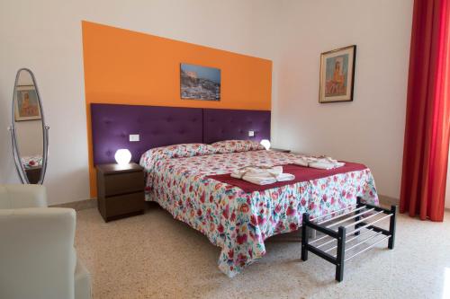 Postel nebo postele na pokoji v ubytování Casa Vacanze Belvedere