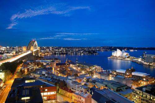 Linna Sydney üldine vaade või majutusasutusest Shangri-La Sydney pildistatud vaade