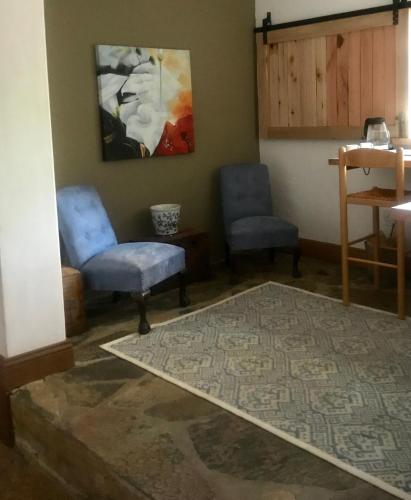 Χώρος καθιστικού στο Green Pascua Bed and Breakfast