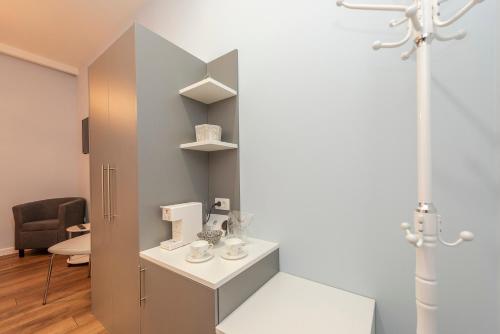 Koupelna v ubytování B&A Rooms Zadar