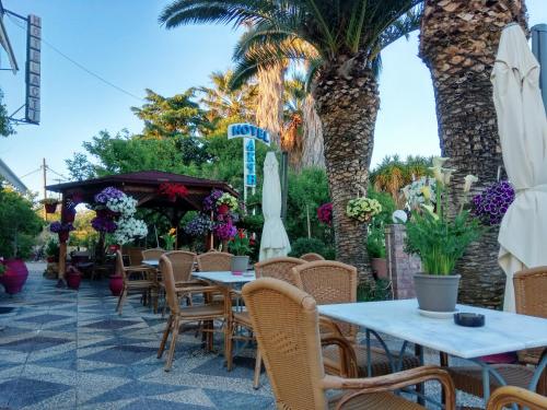 Zahrada ubytování Hotel Akti