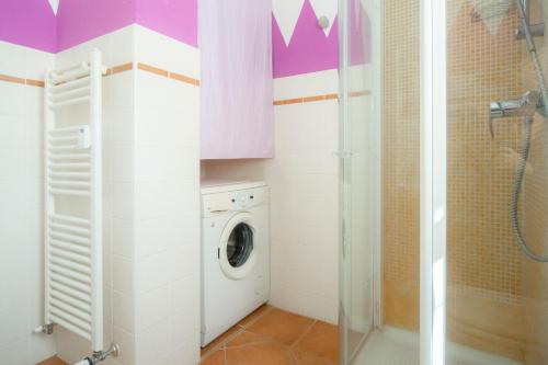Koupelna v ubytování B&B La Malvasia