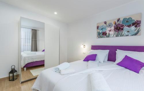 Postel nebo postele na pokoji v ubytování Apartment Kata with Private Pool