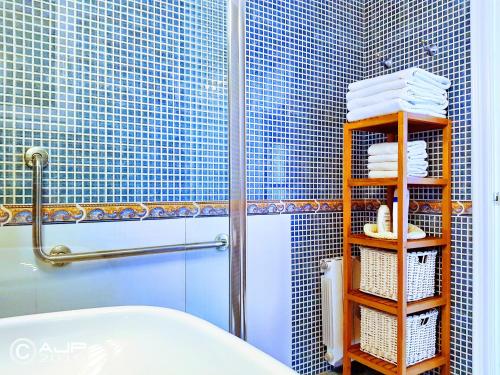 A bathroom at Complex Vicor