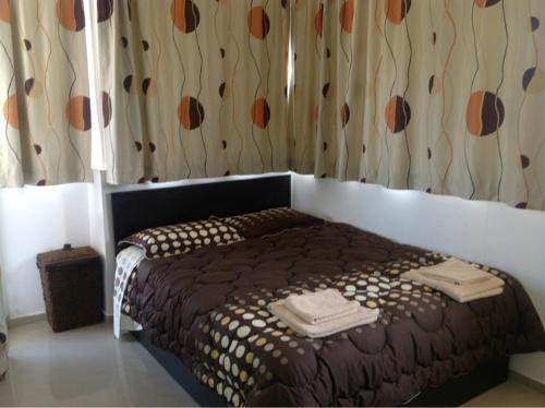 Ένα ή περισσότερα κρεβάτια σε δωμάτιο στο Apartament Villa Del Mare