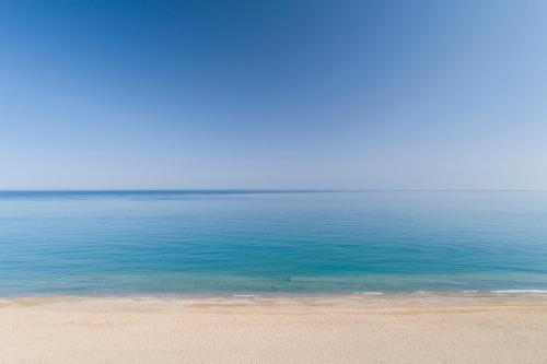 a view of the ocean from a beach at Sea La Vie in Adelianos Kampos