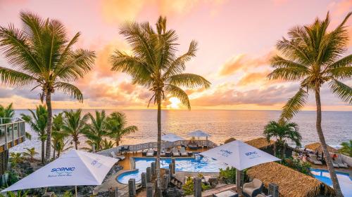 Landskap semula jadi dekat dengan resort