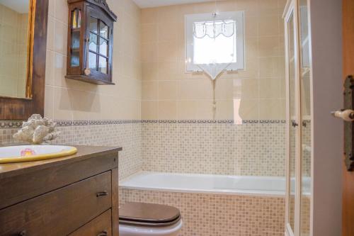 Koupelna v ubytování El Rinconcito de la Azohía