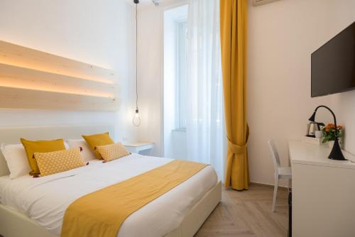 Postel nebo postele na pokoji v ubytování Cameo B&B