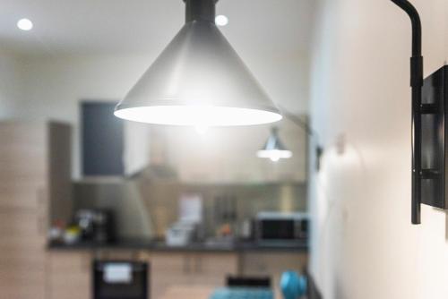 Η κουζίνα ή μικρή κουζίνα στο Aquitain Home chambre studio appartement Gare Saint Jean