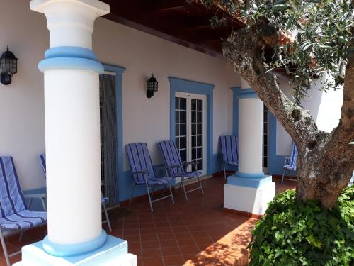 Patio nebo venkovní prostory v ubytování Refugio de São Luis