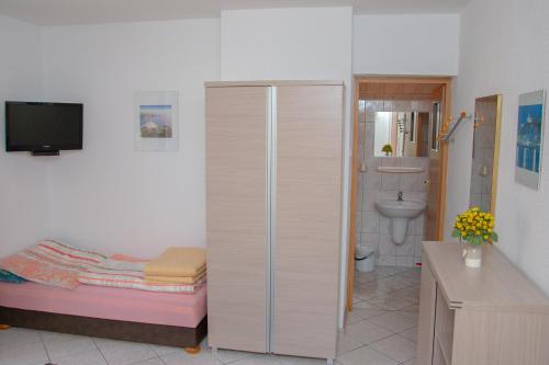 Koupelna v ubytování Zielona Okiennica Chillout