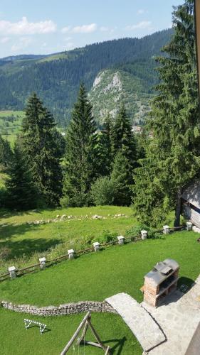 Paisaje cerca de este chalet de montaña