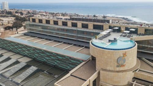 Nespecifikovaný výhled na moře nebo výhled na moře při pohledu z hotelu
