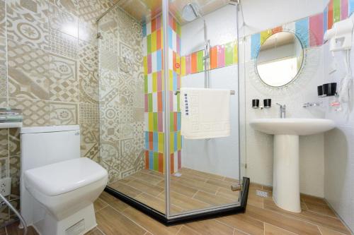 Kupaonica u objektu Lisinty Resort