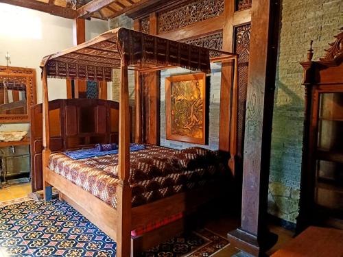 Кровать или кровати в номере Bedhot Homestay