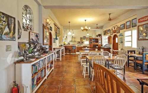 Remis villaにあるレストランまたは飲食店