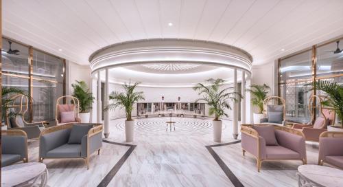 Ruang duduk di The Prestige Hotel Penang, a Member of Design Hotels